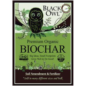 Black Owl BioChar by walts organic fertilizers
